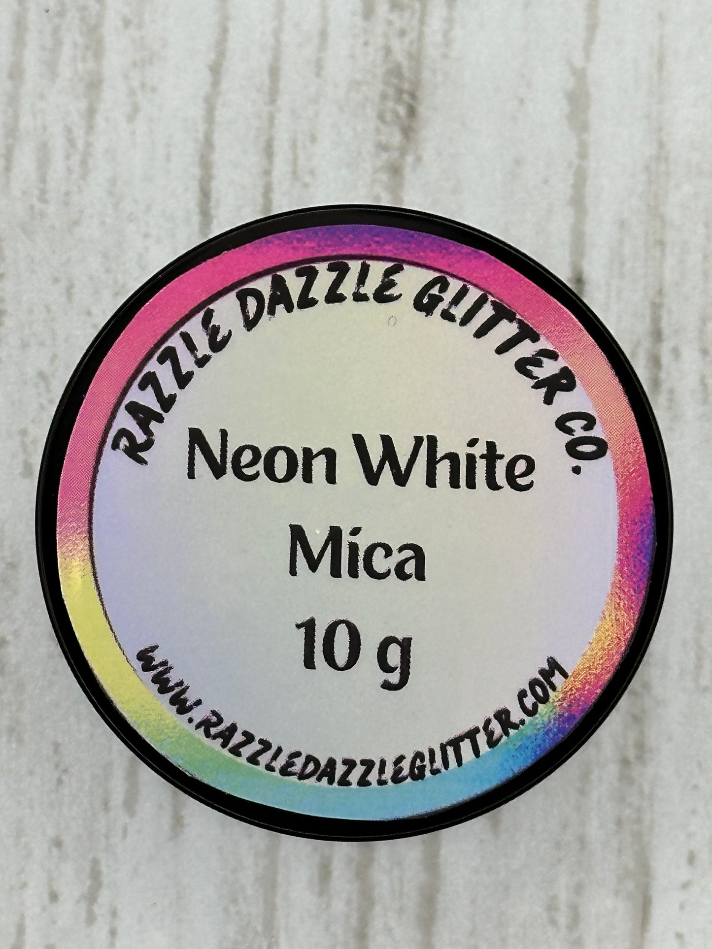 MICA: Neon White 10g Jar